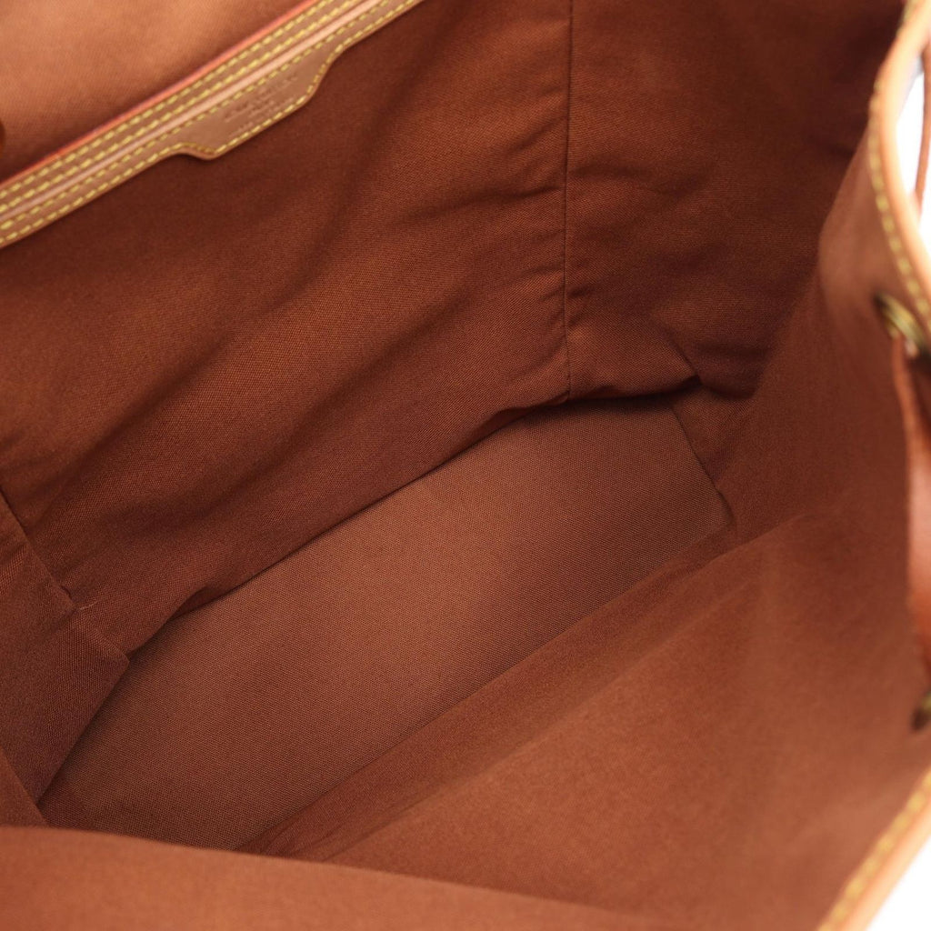 Louis Vuitton Backpack Montsouris GM Canvas Leather — view 3