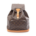 Louis Vuitton Backpack Montsouris GM Canvas Leather