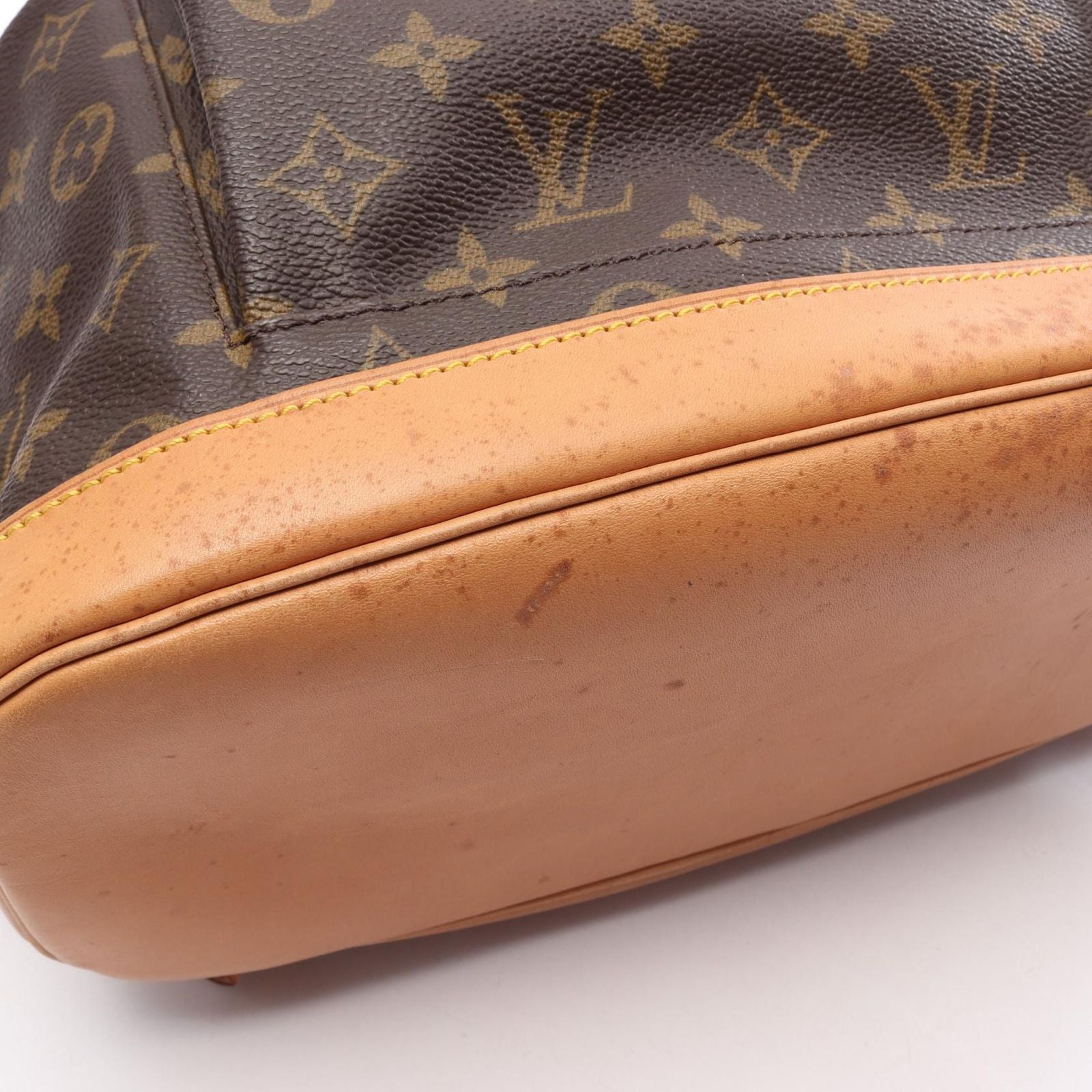 Louis Vuitton Backpack Montsouris GM Canvas Leather — view 8