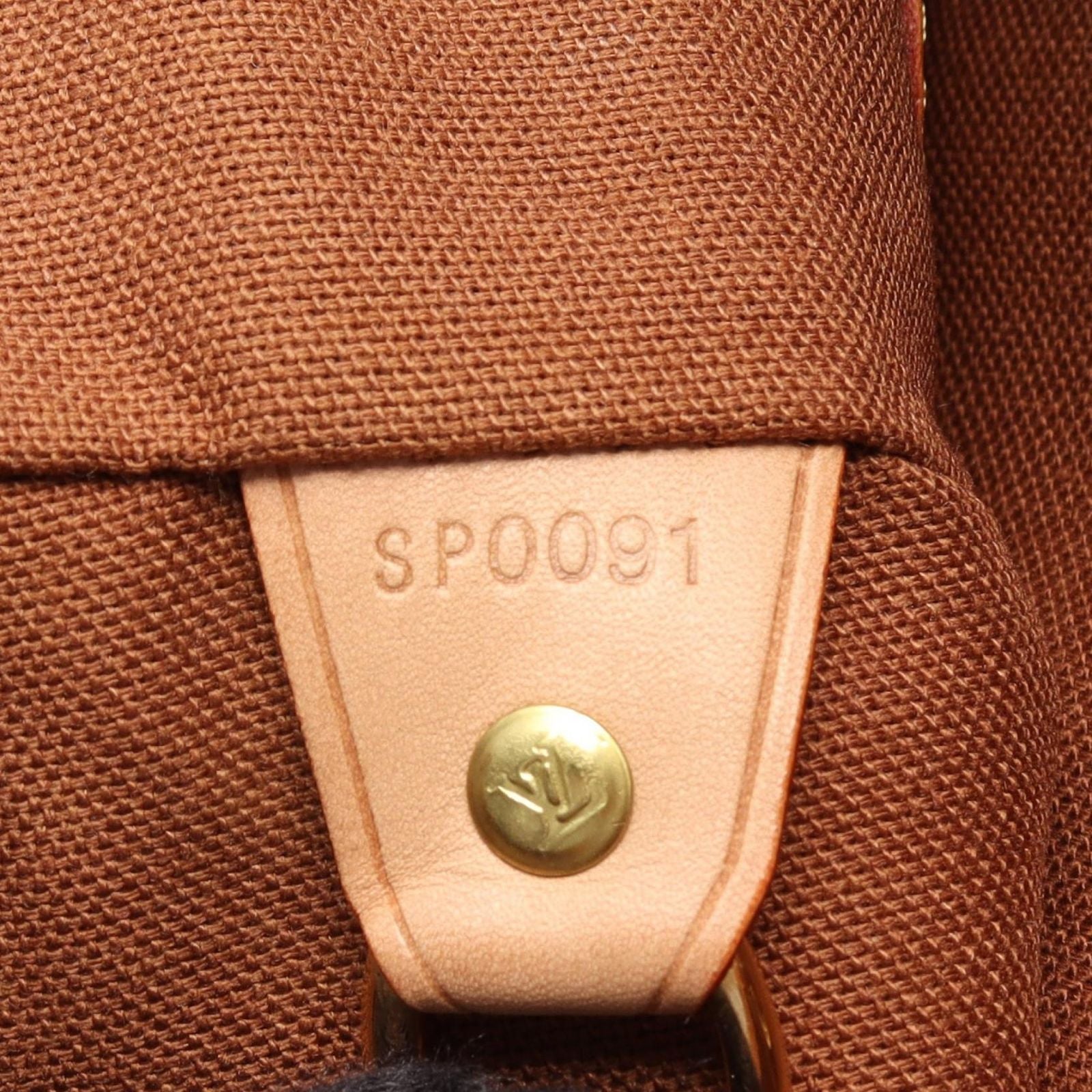 Louis Vuitton Backpack Montsouris GM Canvas Leather — view 5