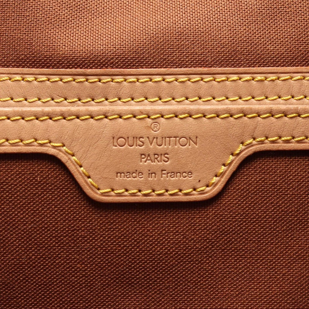 Louis Vuitton Backpack Montsouris GM Canvas Leather — view 4