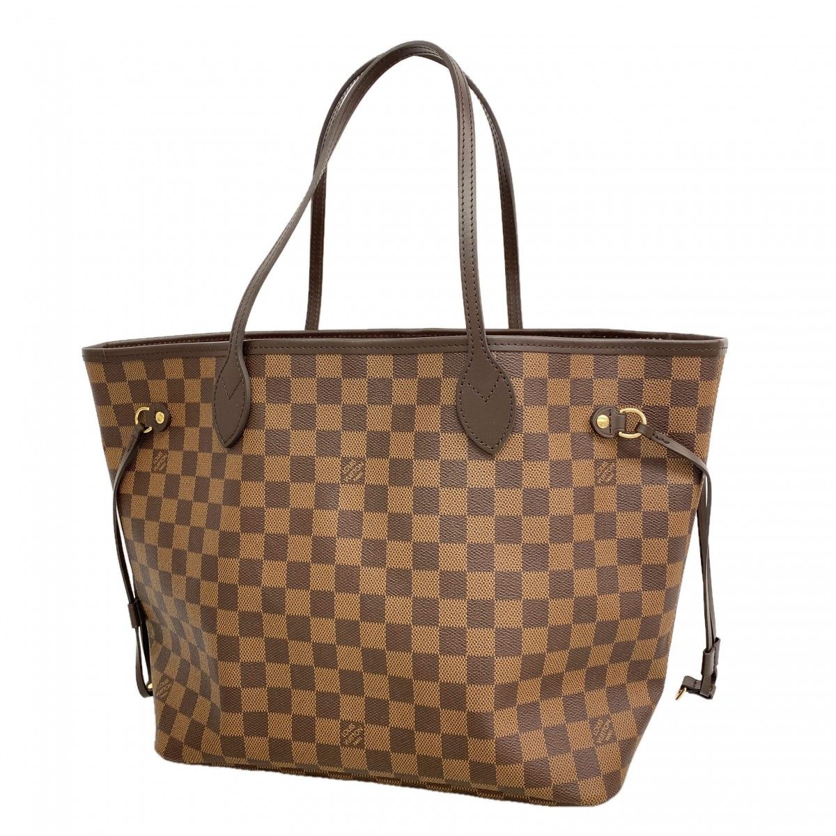 Louis Vuitton Tote Damier Neverfull MM Ebene Cerise