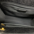Chanel Tote Caviar Leather Black Gold — view 4