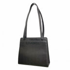 Chanel Tote Caviar Leather Black Gold