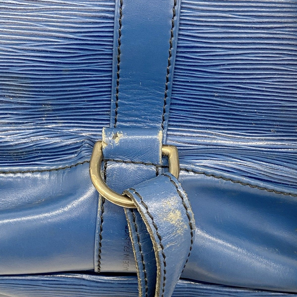 Louis Vuitton Shoulder Bag Epi Randonnee GM Toledo Blue — view 8