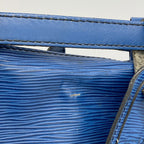 Louis Vuitton Shoulder Bag Epi Randonnee GM Toledo Blue — view 9