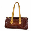 Louis Vuitton Shoulder Bag Vernis Rosewood Avenue Amarante