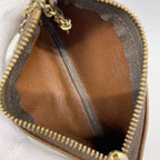 Louis Vuitton Coin Case Monogram Pochette Cles Brown — view 3