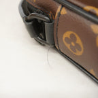 Louis Vuitton Shoulder Bag Monogram Macassar Christopher Wearable Wallet Brown — view 8