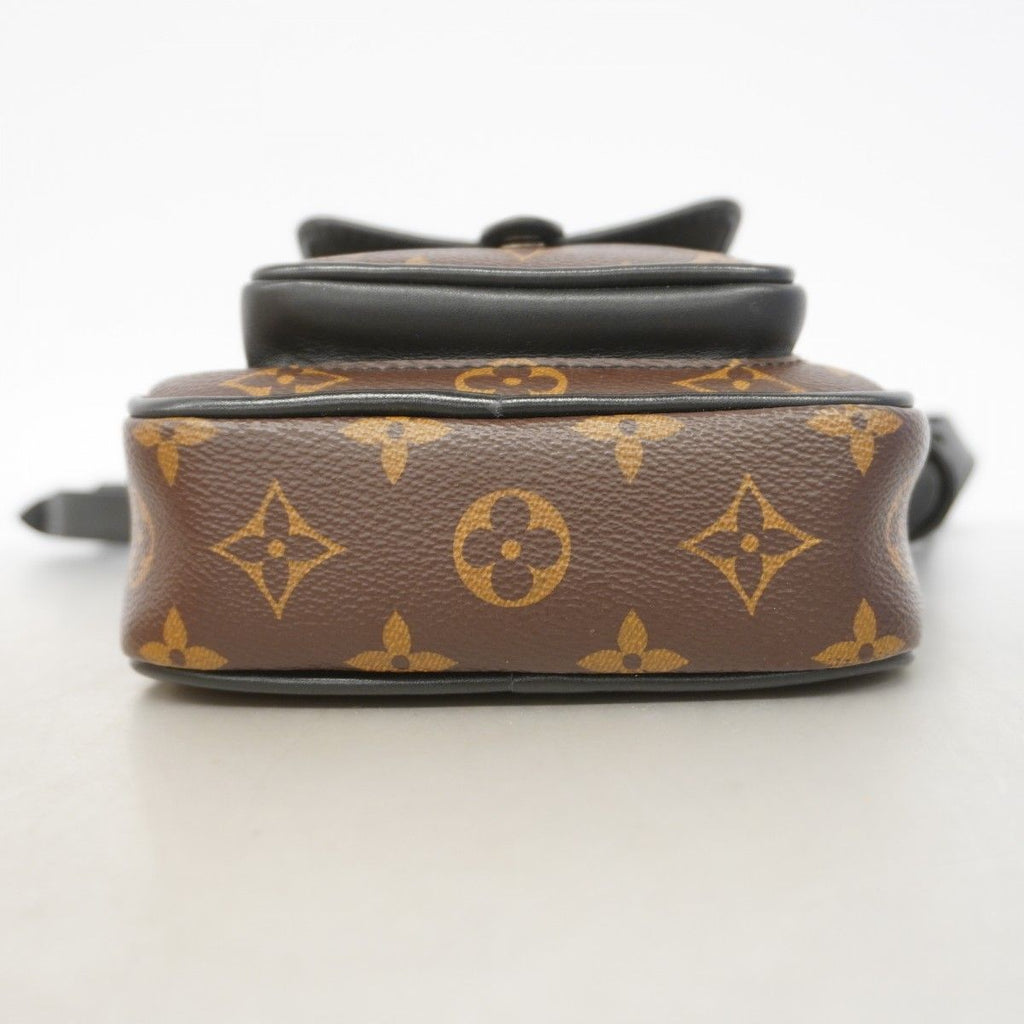 Louis Vuitton Shoulder Bag Monogram Macassar Christopher Wearable Wallet Brown — view 3