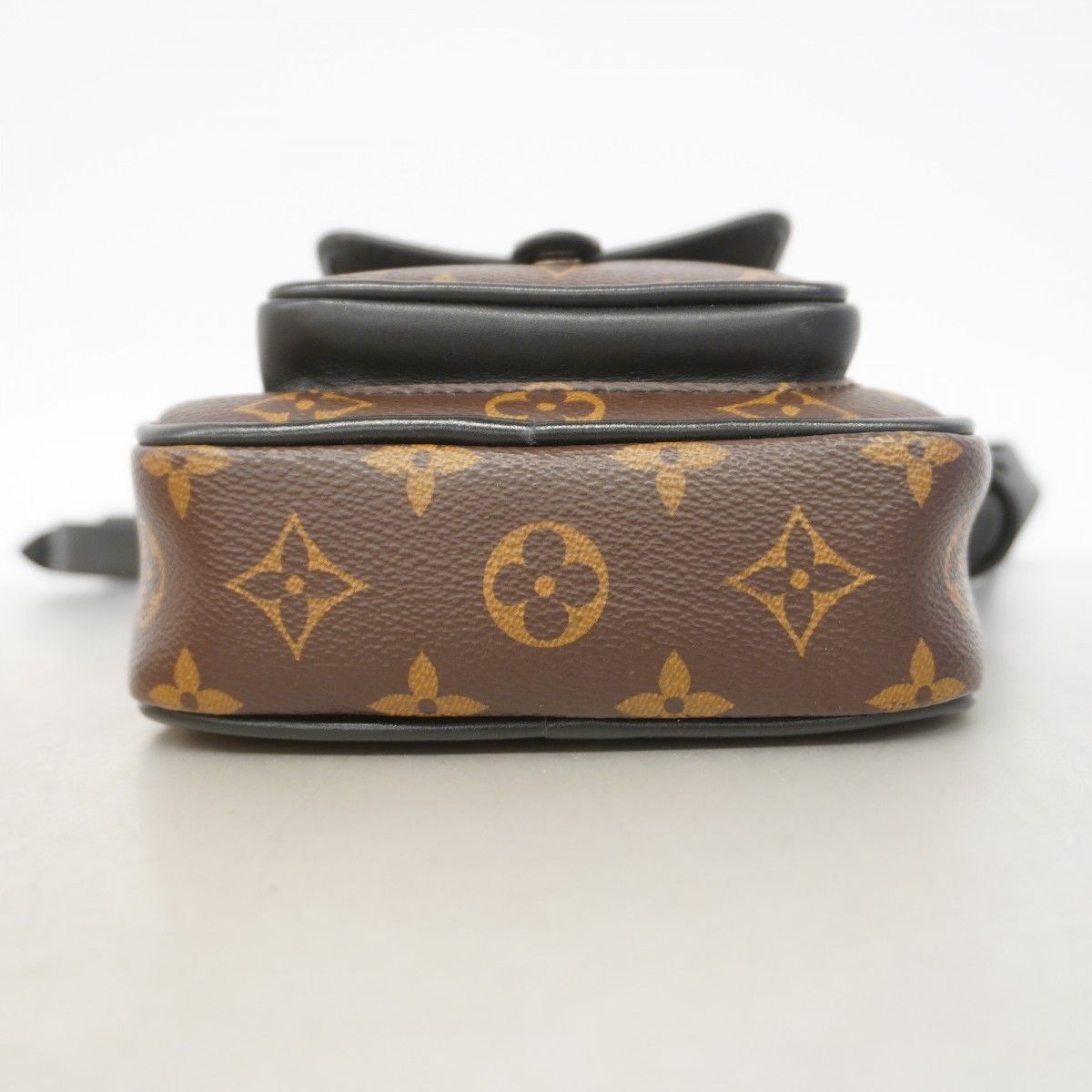 Louis Vuitton Shoulder Bag Monogram Macassar Christopher Wearable Wallet Brown — view 3