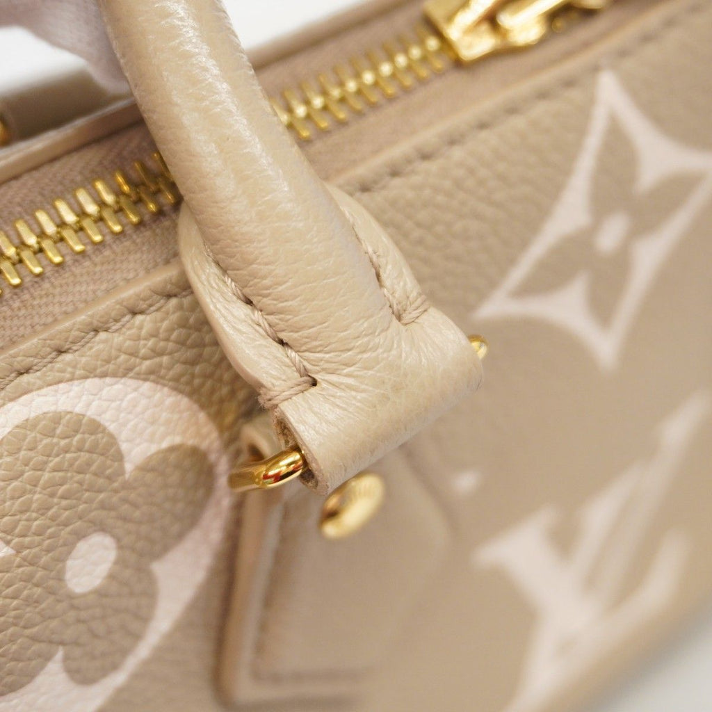 Louis Vuitton Handbag Monogram Empreinte Bicolor Speedy Bandouliere 20 Tourtlere — view 8