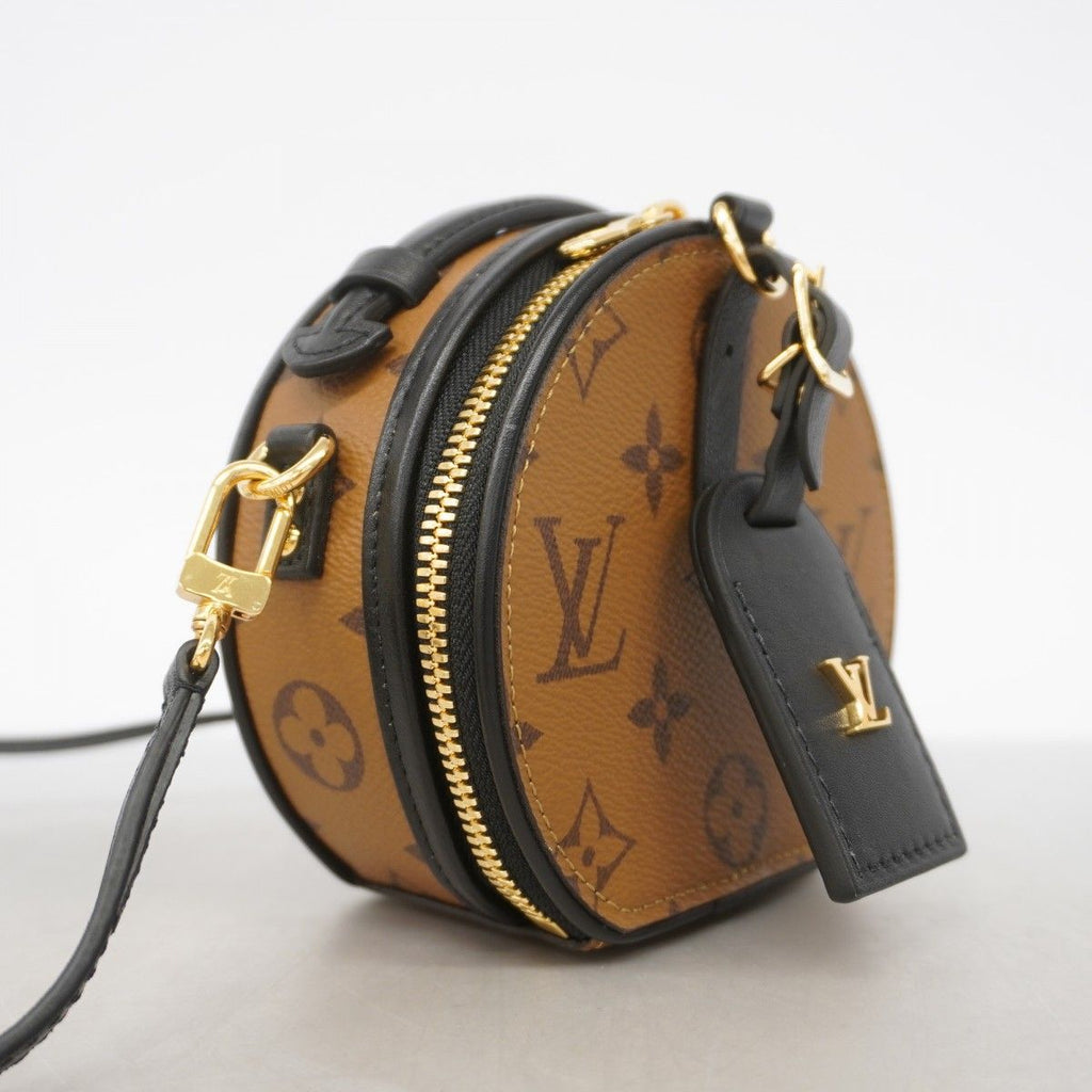 Louis Vuitton Handbag Monogram Reverse Mini Boite Chapeau Brown 2-Way — view 2