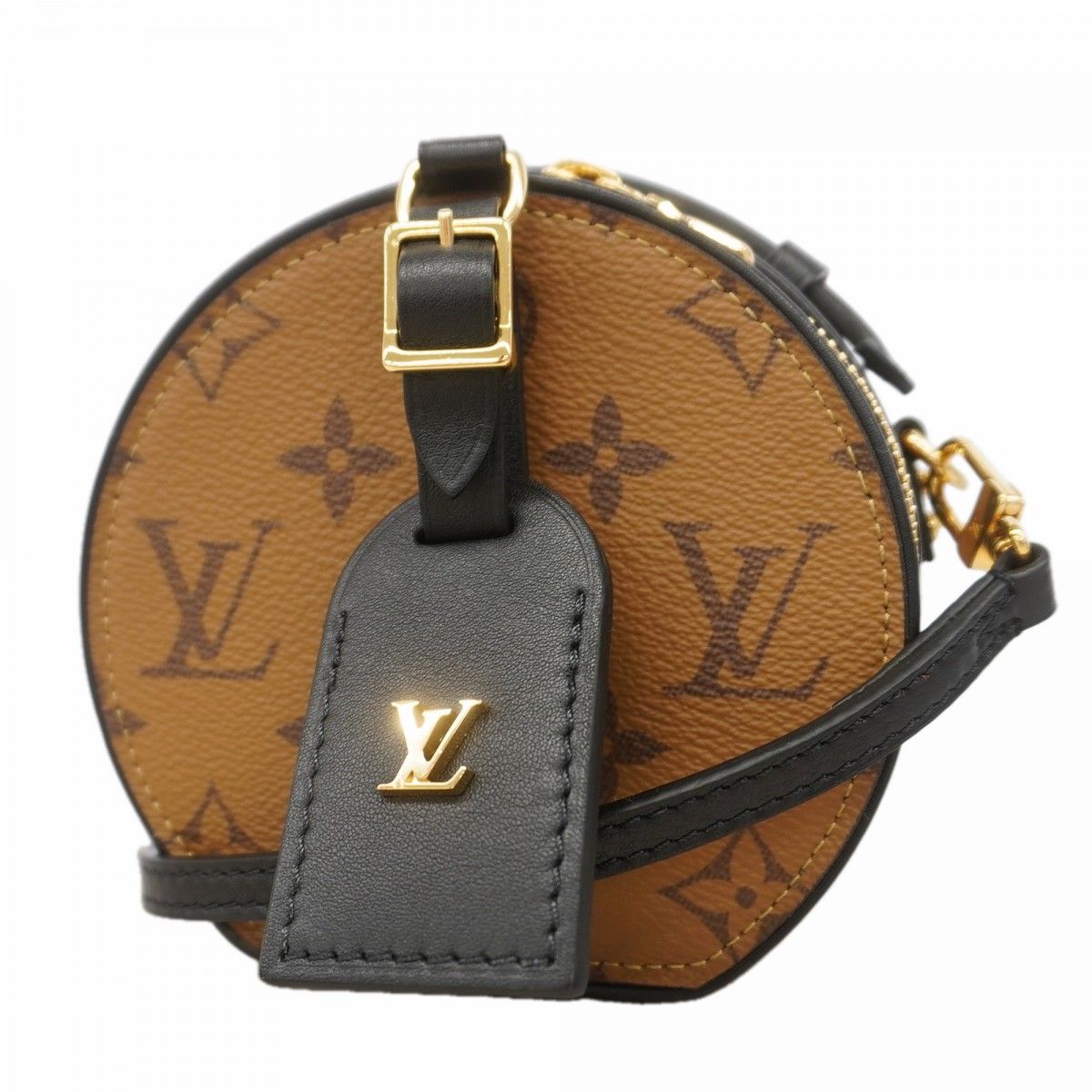 Louis Vuitton Handbag Monogram Reverse Mini Boite Chapeau Brown 2-Way