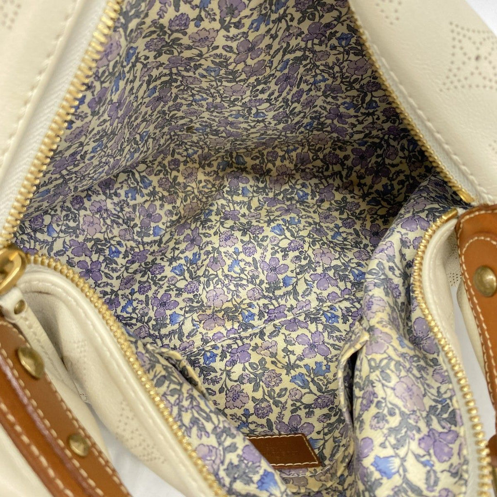 Louis Vuitton Shoulder Bag Mahina Naota GM Blanc — view 4