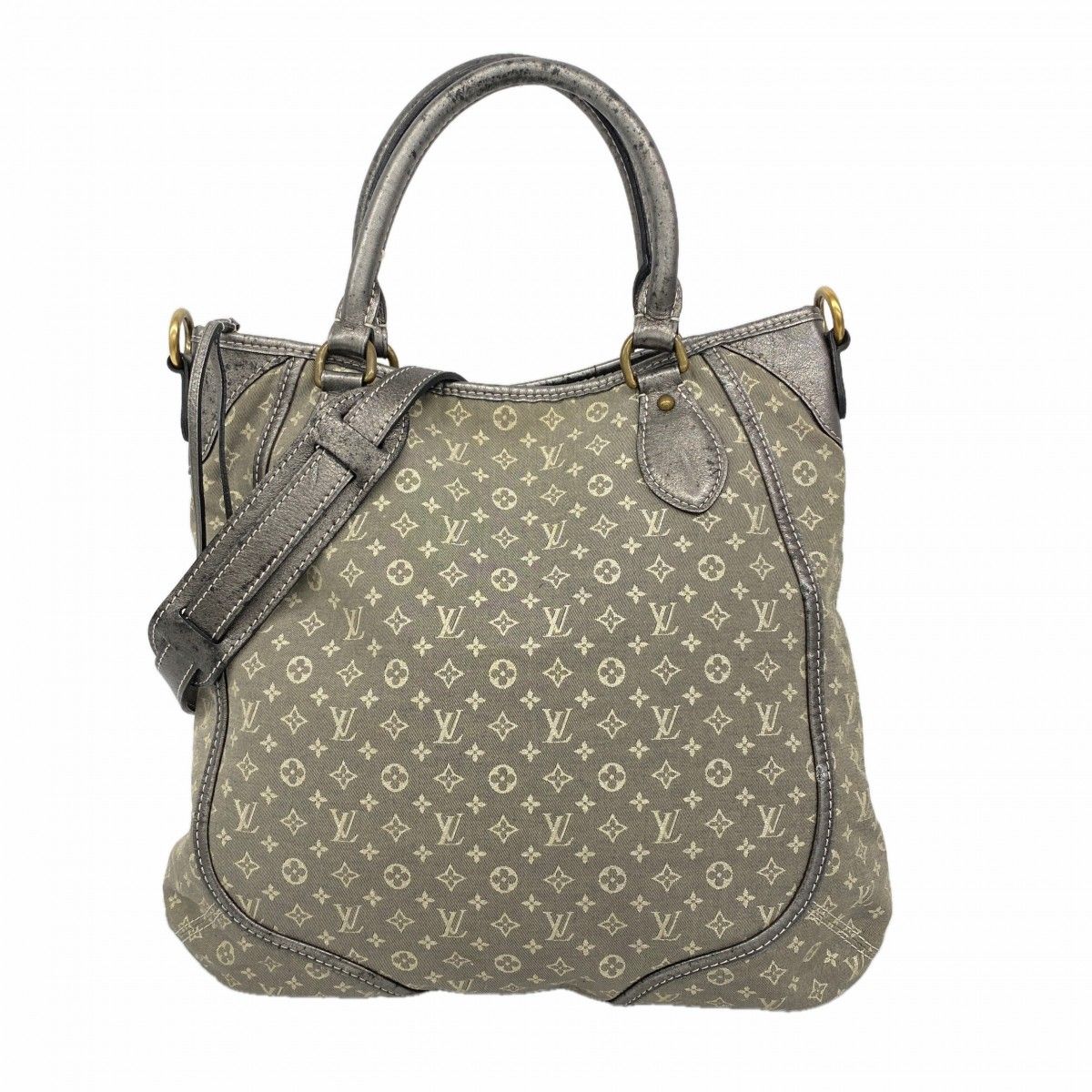 Louis Vuitton Handbag Monogram Mini Lin Besace Angele Platine 2-Way
