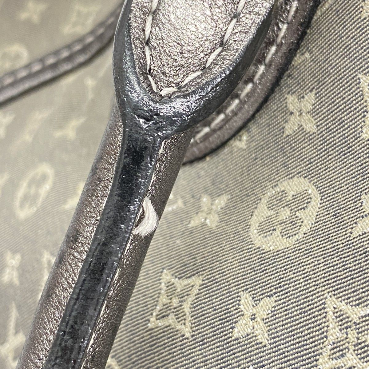 Louis Vuitton Handbag Monogram Mini Lin Besace Angele Platine 2-Way — view 6