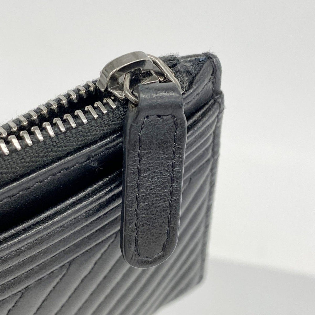 Chanel Wallet Boy Stitch Lambskin Black Silver — view 8