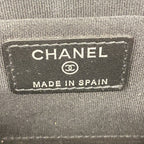 Chanel Wallet Boy Stitch Lambskin Black Silver — view 4