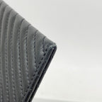 Chanel Wallet Boy Stitch Lambskin Black Silver — view 7