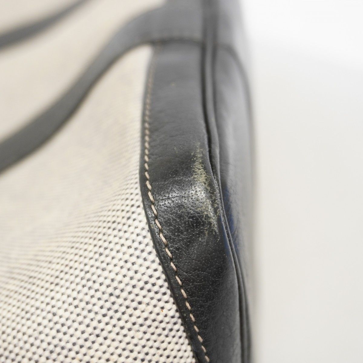 Hermes Tote Garden Party PM Toile Ash Black Silver — view 7