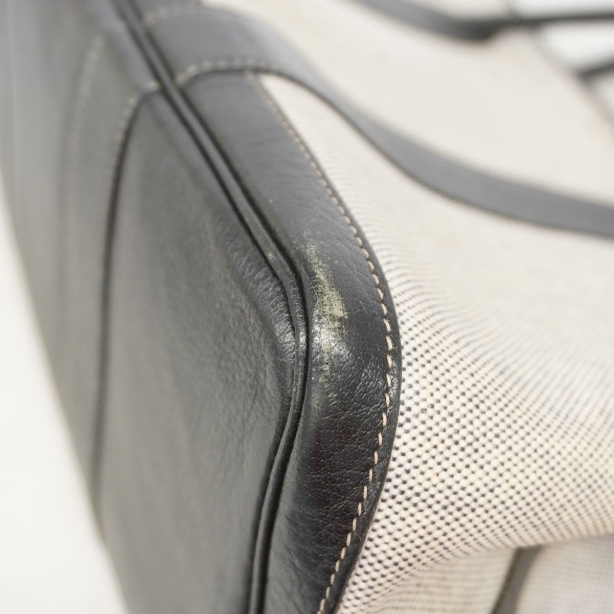 Hermes Tote Garden Party PM Toile Ash Black Silver — view 6