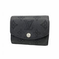 Louis Vuitton Trifold Wallet Mahina Portefeuille Iris XS Noir