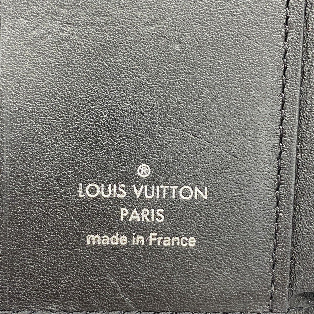 Louis Vuitton Trifold Wallet Mahina Portefeuille Iris XS Noir — view 4