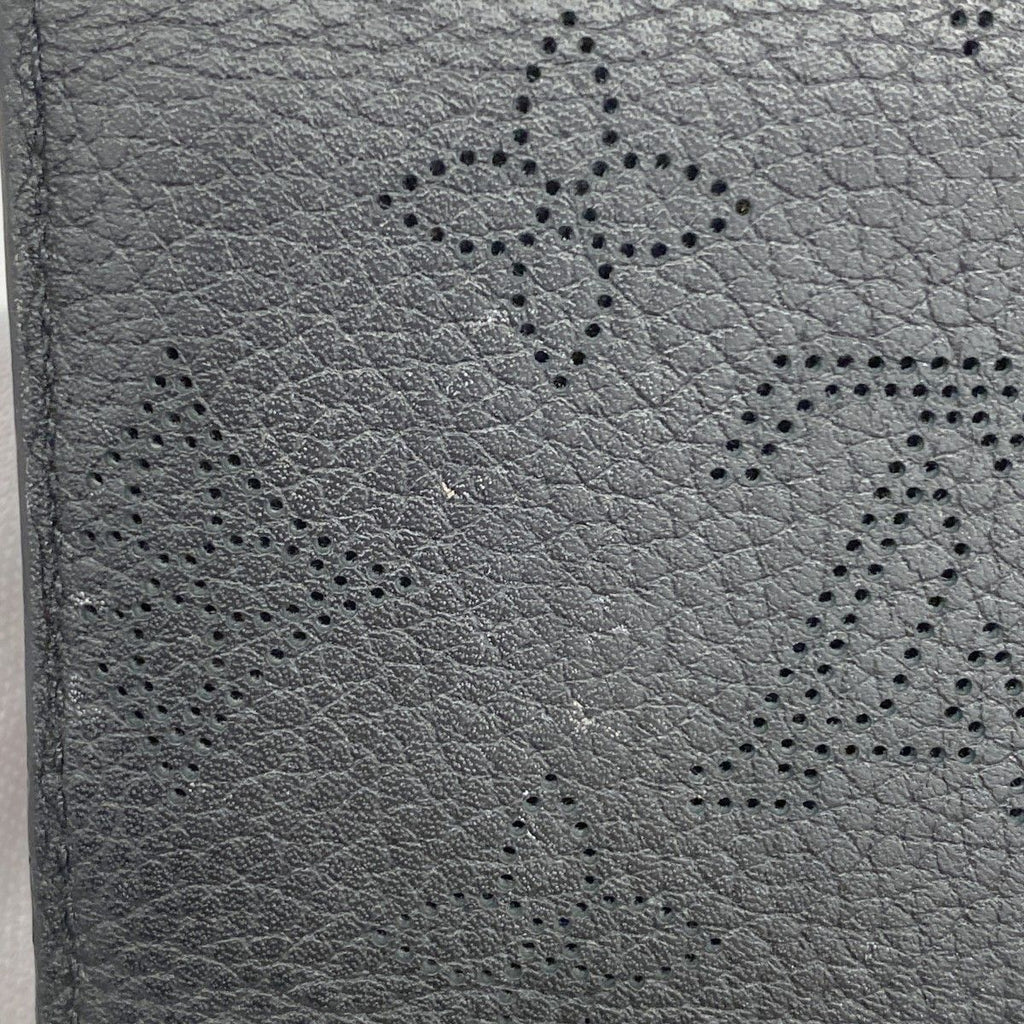 Louis Vuitton Trifold Wallet Mahina Portefeuille Iris XS Noir — view 8