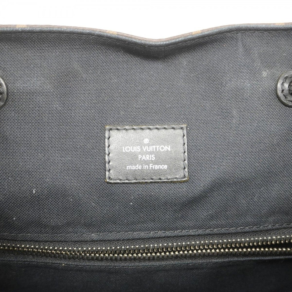 Louis Vuitton Backpack Monogram Macassar Christopher MM Brown — view 5