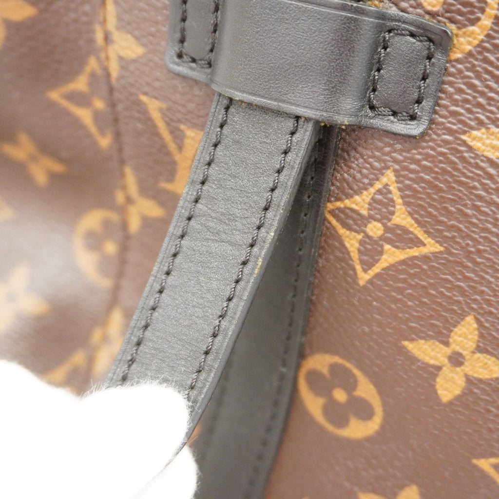 Louis Vuitton Backpack Monogram Macassar Christopher MM Brown — view 9