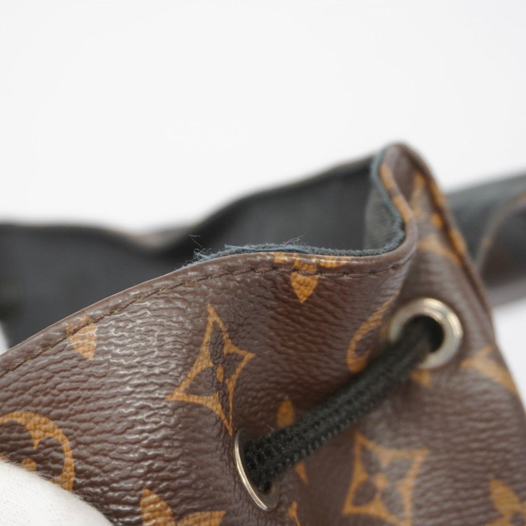 Louis Vuitton Backpack Monogram Macassar Christopher MM Brown — view 7