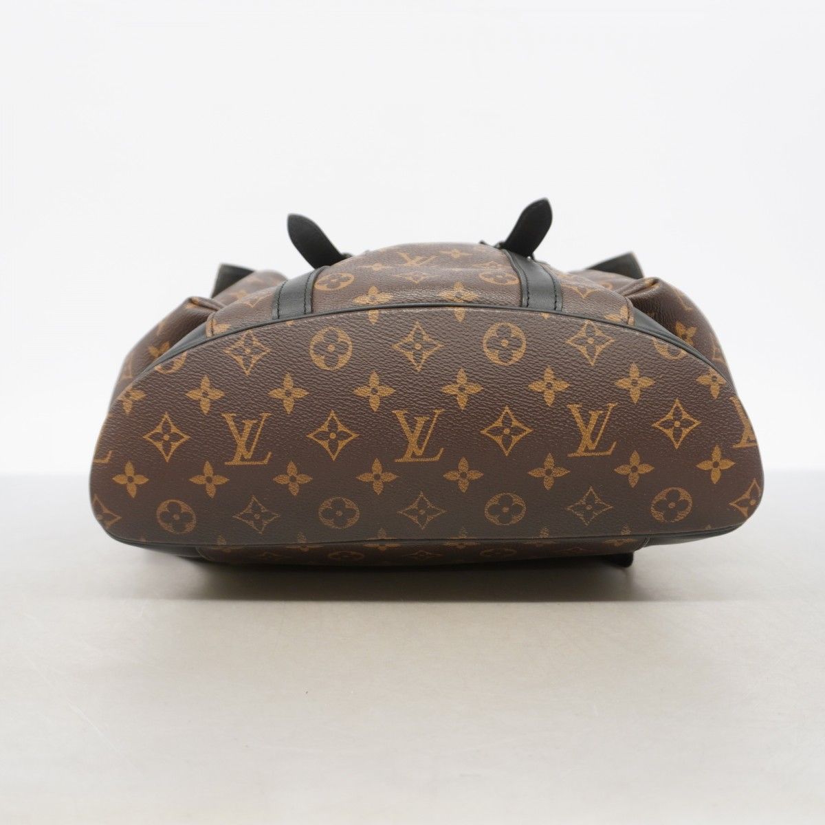 Louis Vuitton Backpack Monogram Macassar Christopher MM Brown — view 3