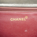 Chanel Shoulder Bag Quilted Lambskin Black Gold — view 5