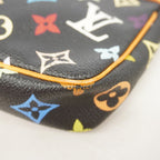 Louis Vuitton Pouch Monogram Multicolor Pochette Noir 2-Way — view 7