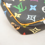 Louis Vuitton Pouch Monogram Multicolor Pochette Noir 2-Way — view 6