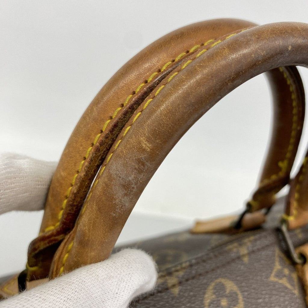 Louis Vuitton Handbag Monogram Speedy 30 Brown — view 9