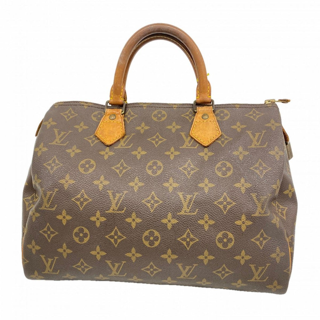 Louis Vuitton Handbag Monogram Speedy 30 Brown