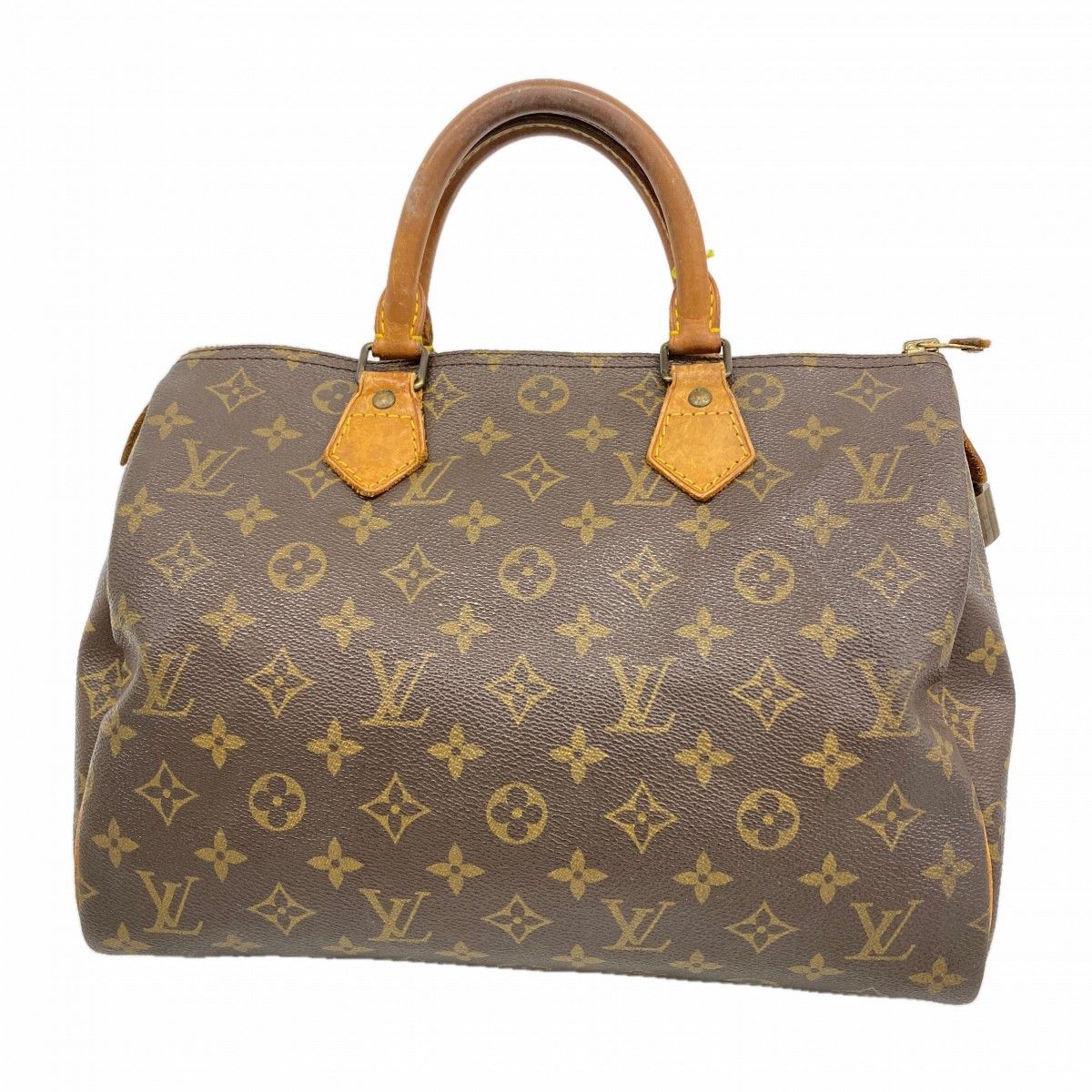 Louis Vuitton Handbag Monogram Speedy 30 Brown