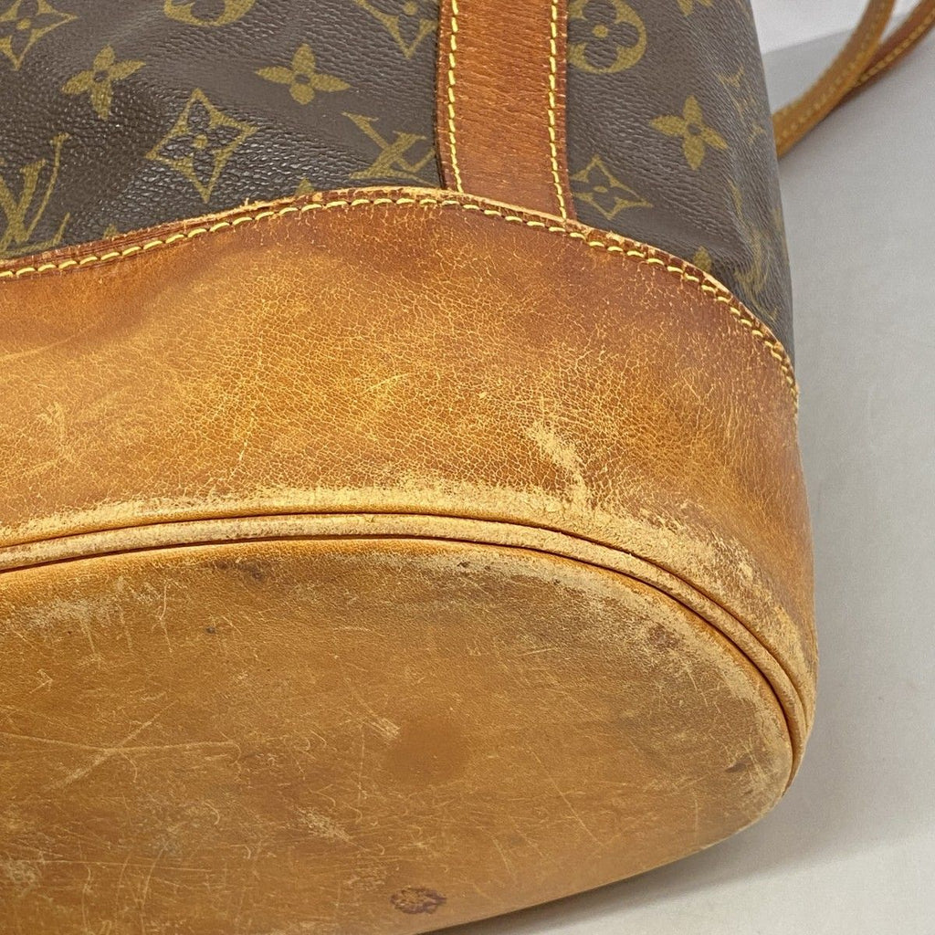 Louis Vuitton Shoulder Bag Monogram Randonnee GM Brown — view 6