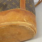 Louis Vuitton Shoulder Bag Monogram Randonnee GM Brown — view 6