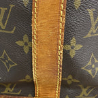 Louis Vuitton Shoulder Bag Monogram Randonnee GM Brown — view 8