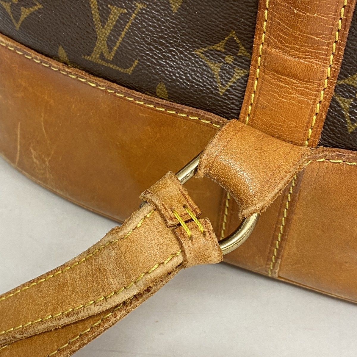 Louis Vuitton Shoulder Bag Monogram Randonnee GM Brown — view 9