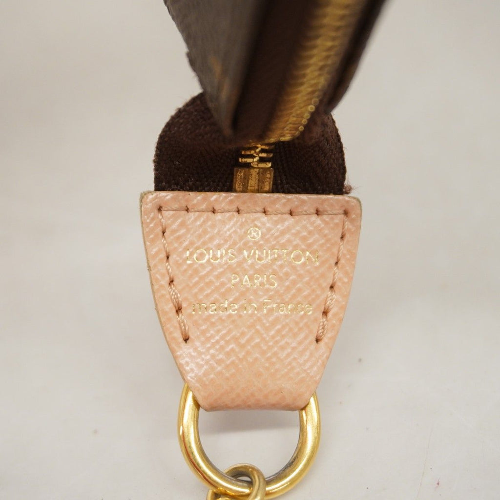 Louis Vuitton Pouch Monogram Mini Pochette Brown — view 5