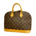 Louis Vuitton Handbag Monogram Alma Brown