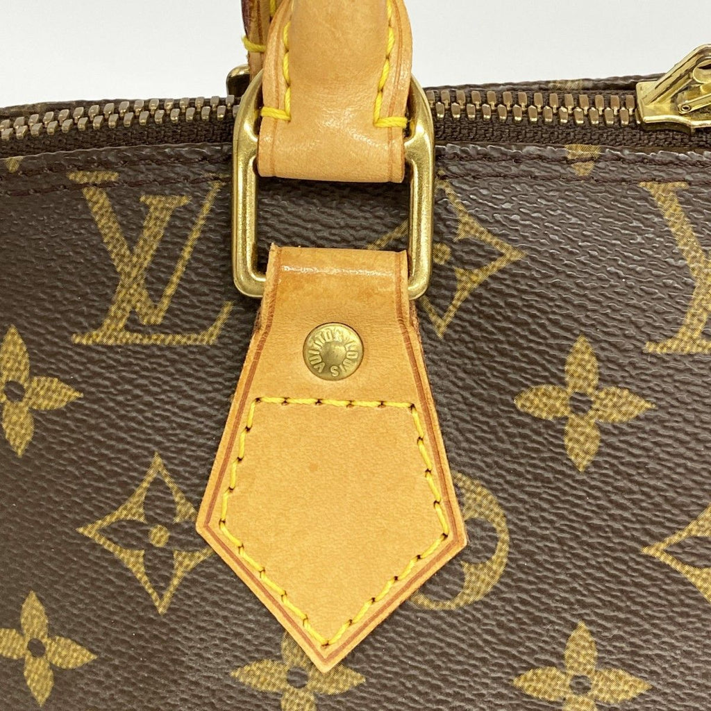 Louis Vuitton Handbag Monogram Alma Brown — view 8
