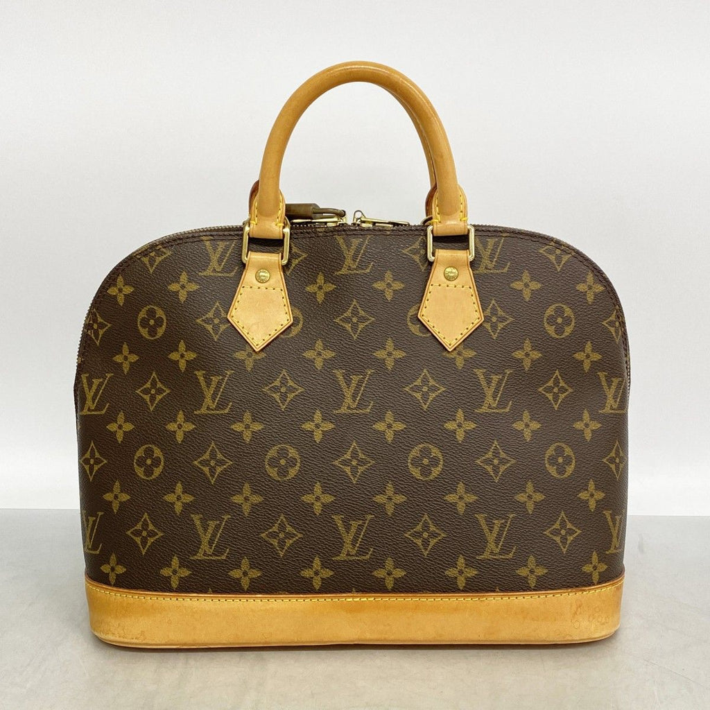 Louis Vuitton Handbag Monogram Alma Brown — view 9