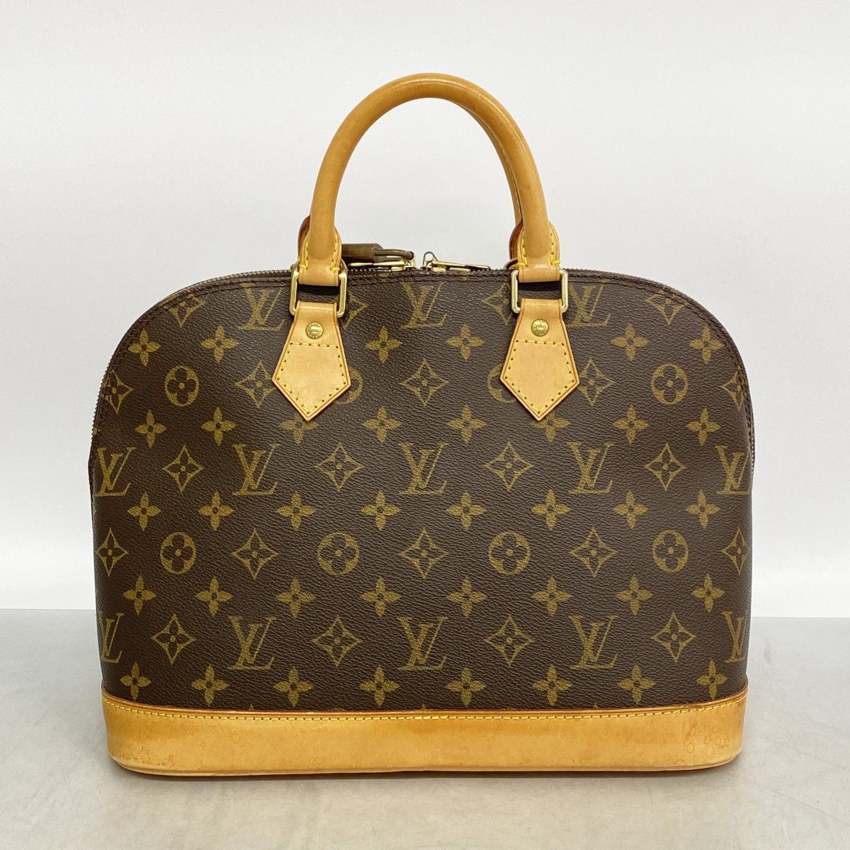 Louis Vuitton Handbag Monogram Alma Brown — view 9