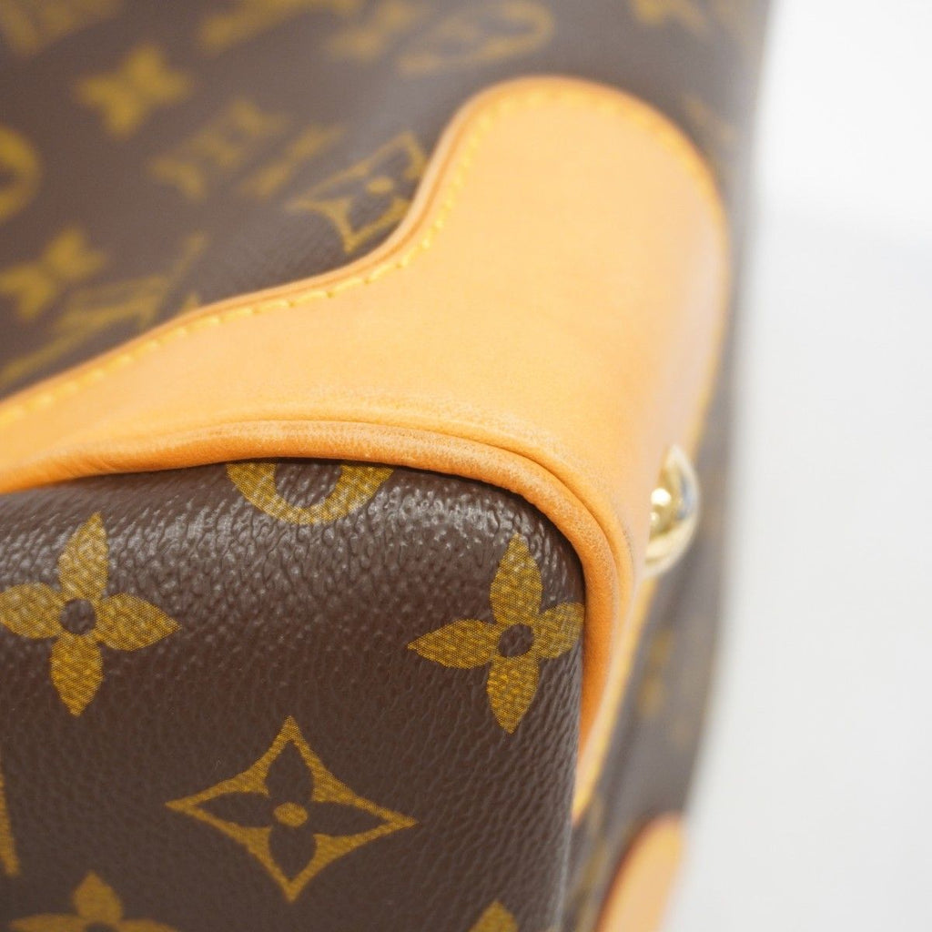 Louis Vuitton Handbag Monogram Retiro Brown 2-Way — view 6