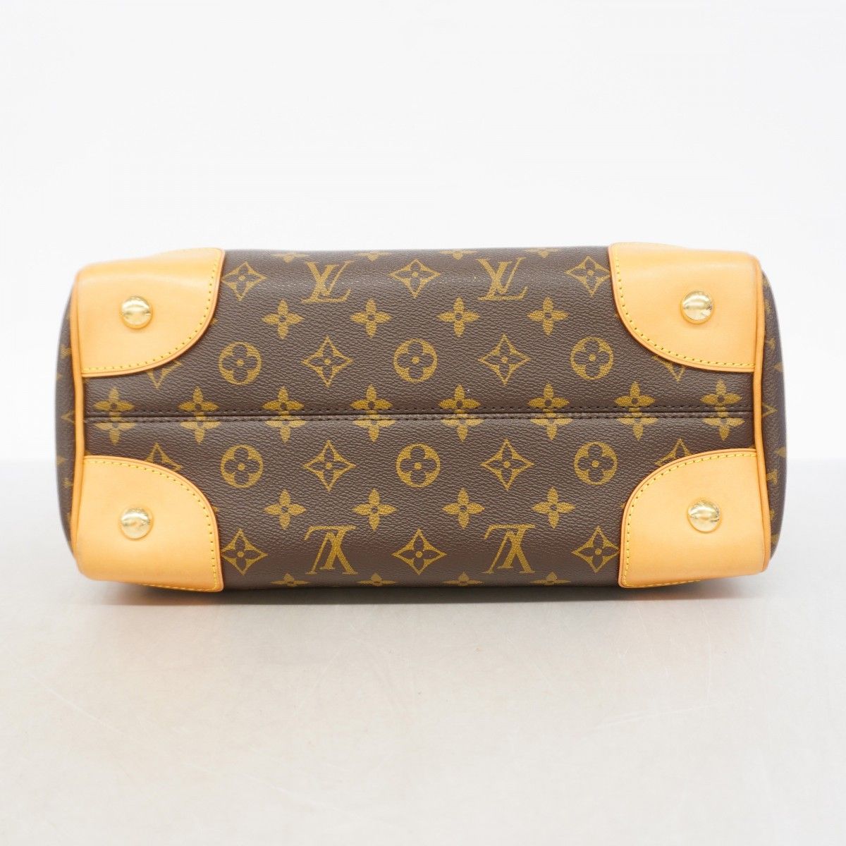 Louis Vuitton Handbag Monogram Retiro Brown 2-Way — view 3